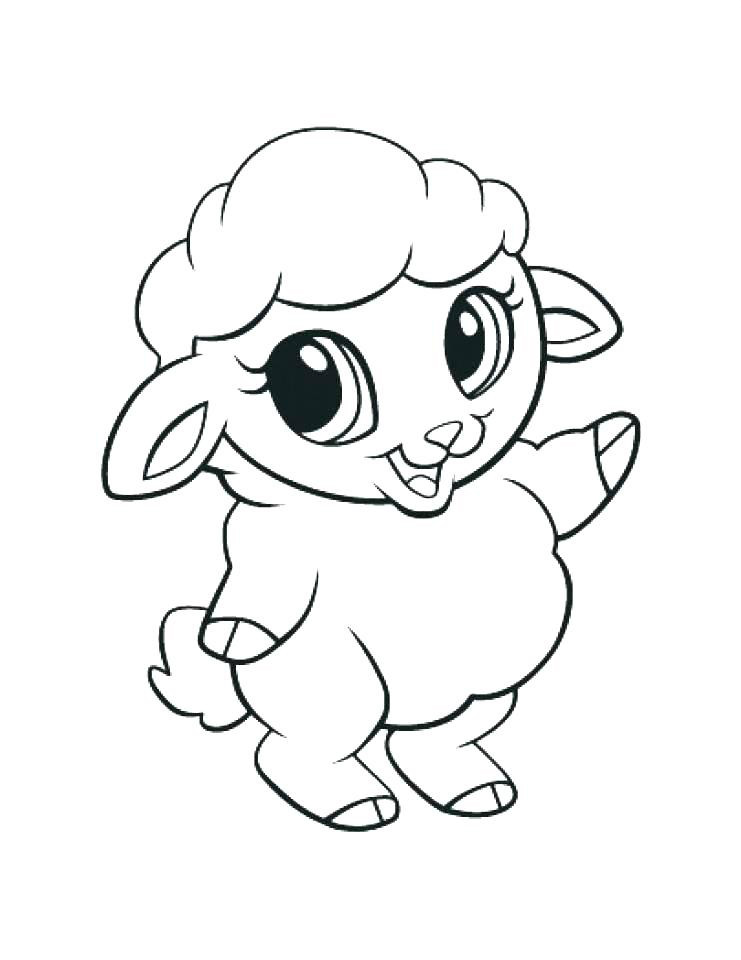 Coloring Pages Of Baby Animals
 Cute Animal Coloring Pages Best Coloring Pages For Kids