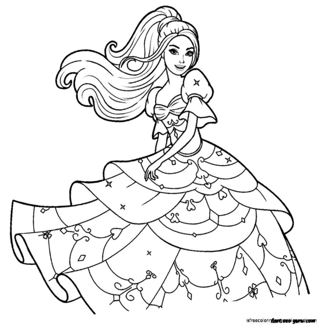 Coloring Pages Of Barbie
 Barbie Coloring Pages