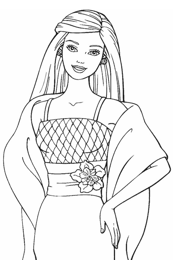 Coloring Pages Of Barbie
 Barbie coloring pages overview with great Barbie sheets