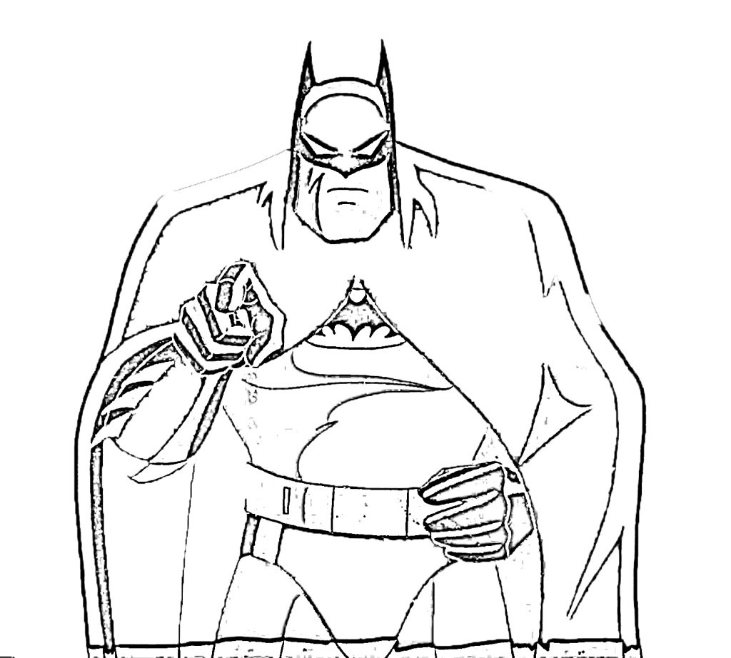Coloring Pages Of Batman
 Free Printable Batman Coloring Pages For Kids
