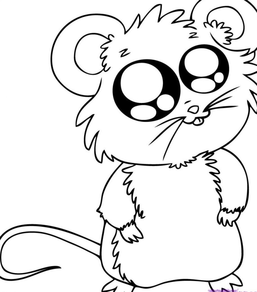 Coloring Pages Of Cute Animals
 Cute Baby Animal Coloring Pages coloringsuite