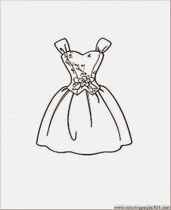 Coloring Pages Of Dresses
 Fashion Design Coloring Pages Bestofcoloring