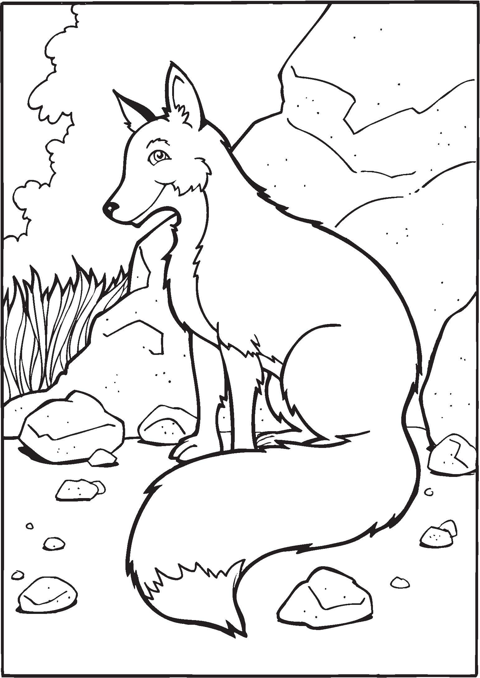 Coloring Pages Of Foxes
 Free Printable Fox Coloring Pages For Kids