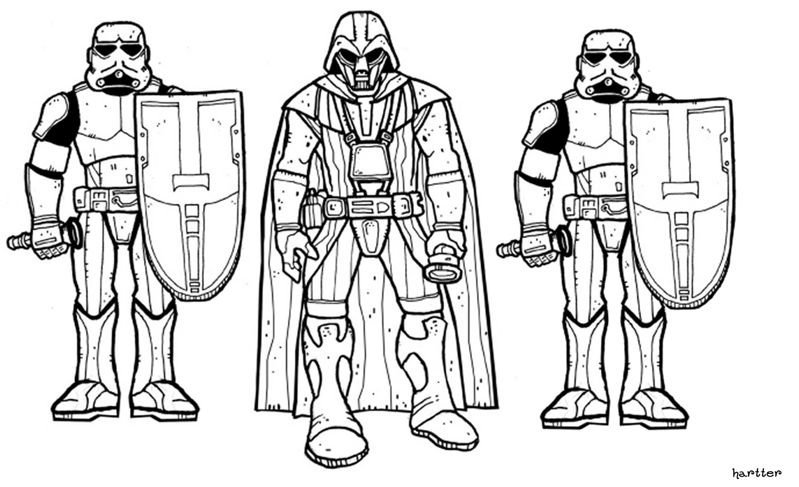 Coloring Pages Of Star Wars
 Star Wars Coloring Pages Free Printable Star Wars