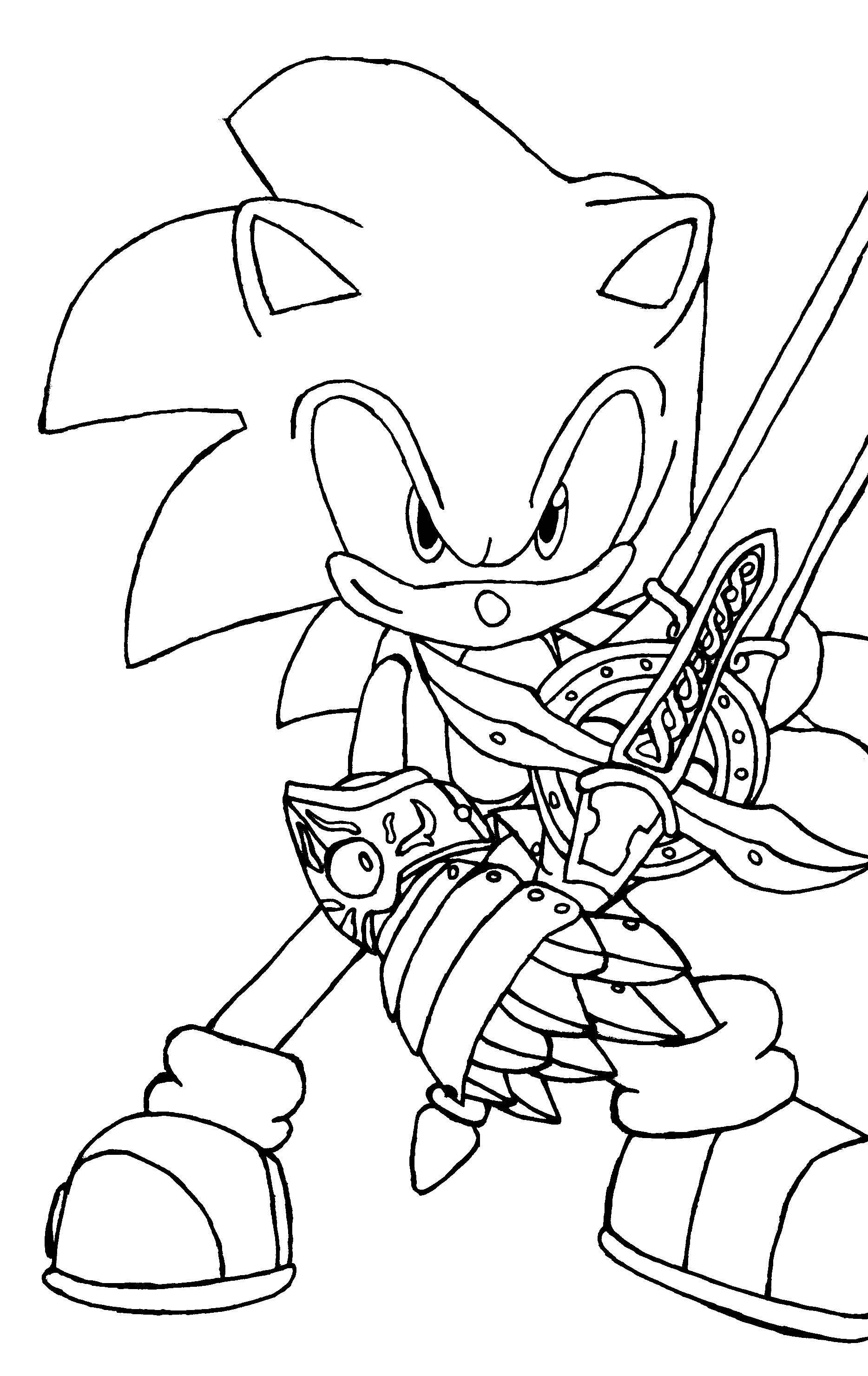 Coloring Pages Online
 Free Printable Sonic The Hedgehog Coloring Pages For Kids