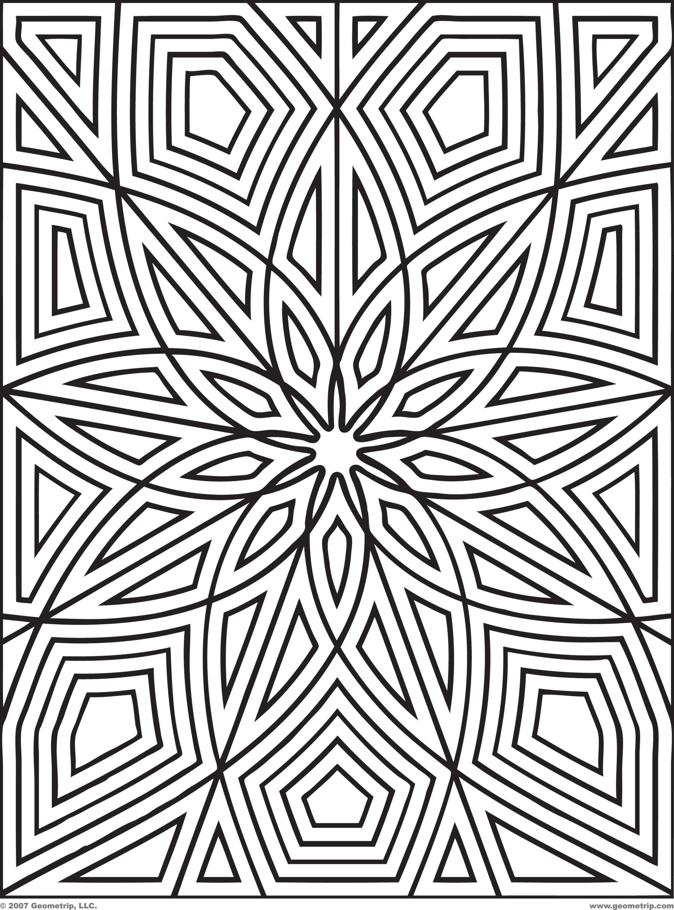 Coloring Pages Patterns
 Pattern Coloring Pages For Adults Coloring Home