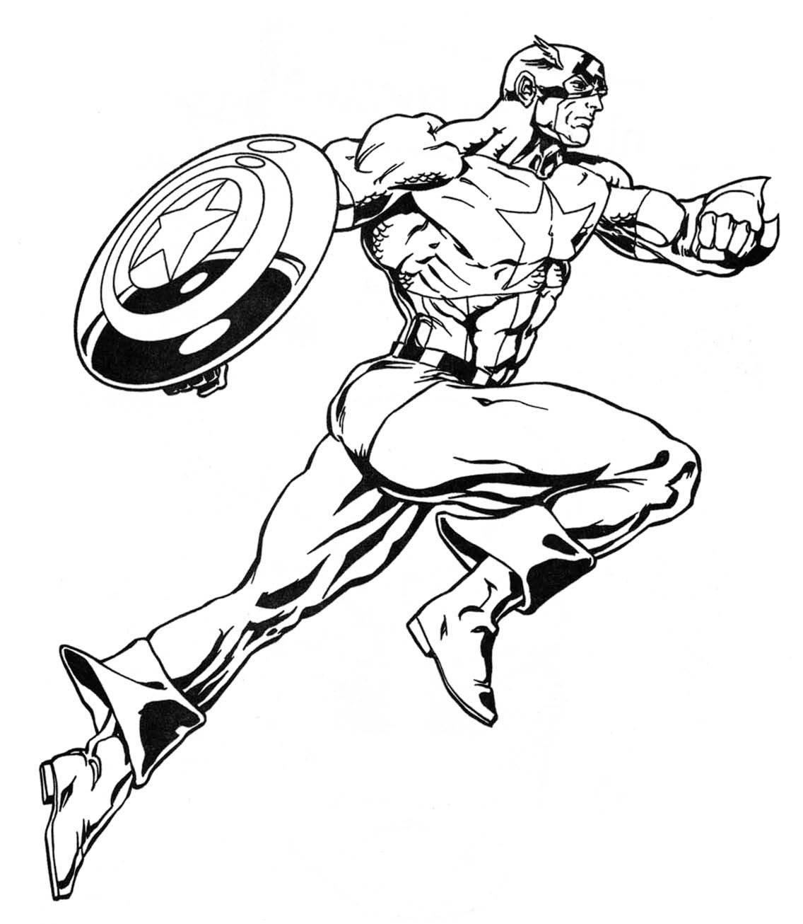 Coloring Pages Superhero
 41 Image of Superhero Coloring Pages for Free Gianfreda