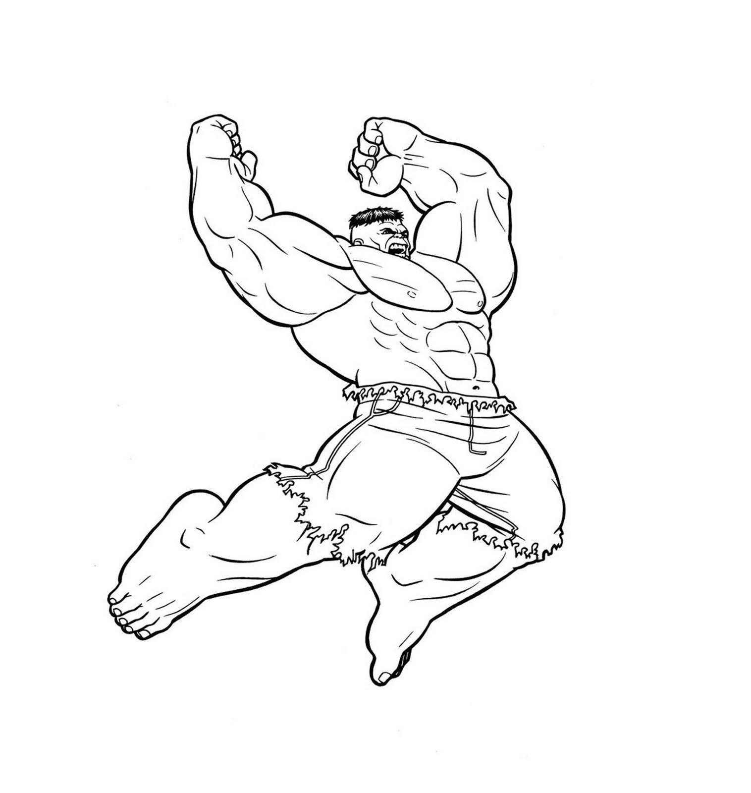 Coloring Pages Superhero
 12 Free Printable The Hulk Coloring Pages