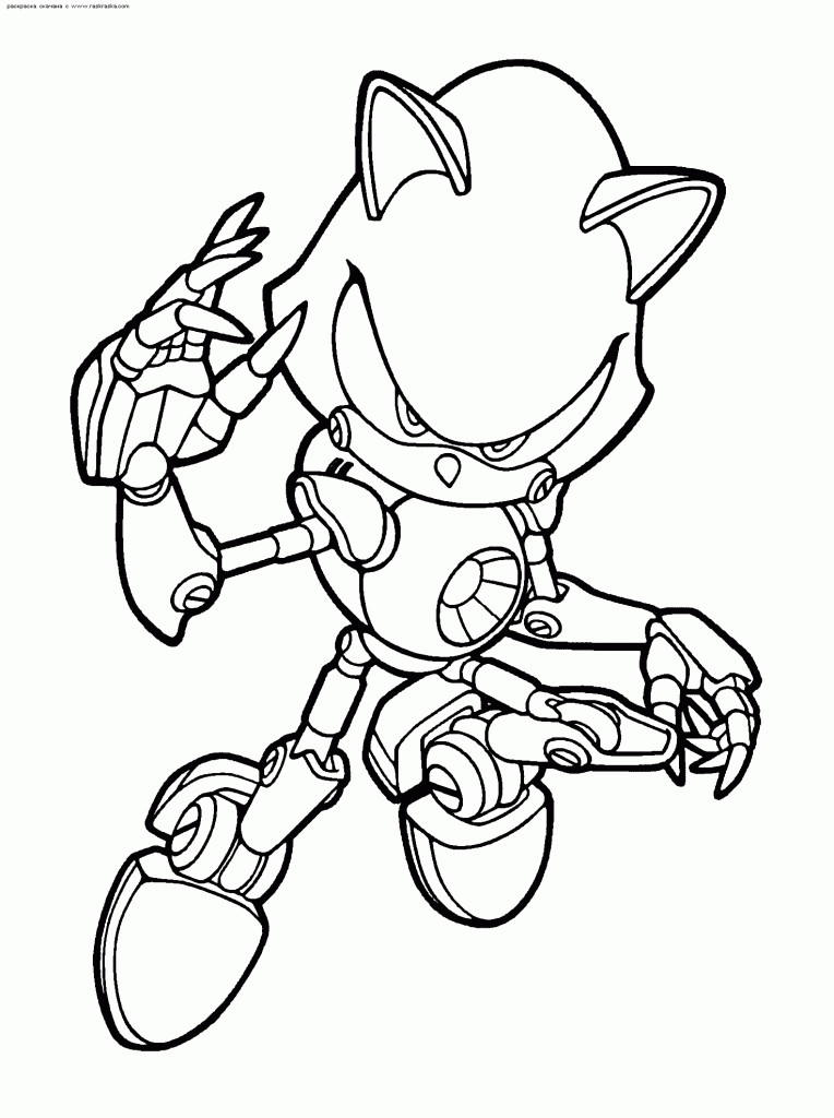 Coloring Pages To Color
 Free Printable Sonic The Hedgehog Coloring Pages For Kids