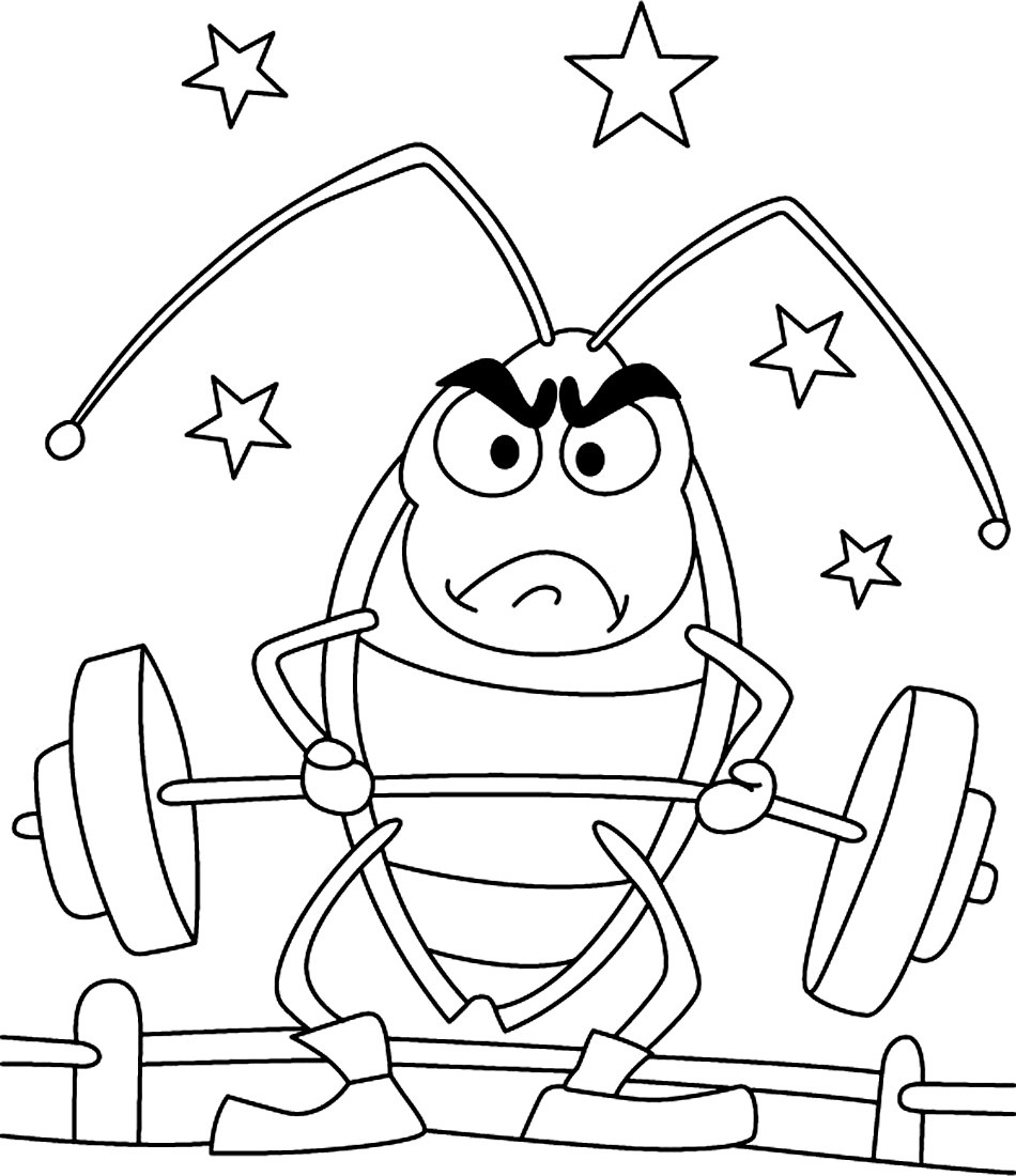 Coloring Pages To Color Online For Free
 Free Printable Cockroach Coloring Pages For Kids
