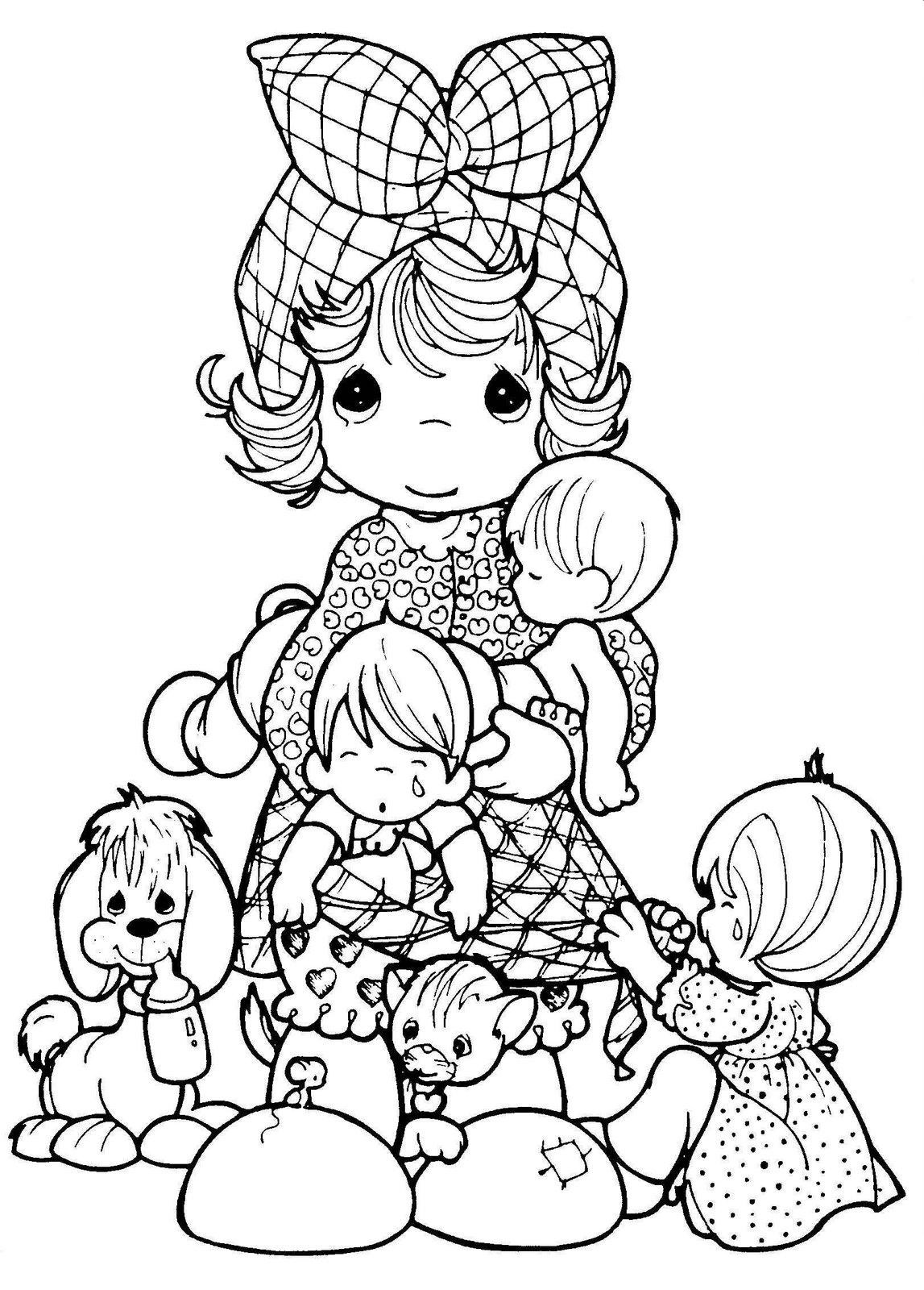 Coloring Pages To Color Online For Free
 Precious Moments Coloring Pages line Free Coloring Home