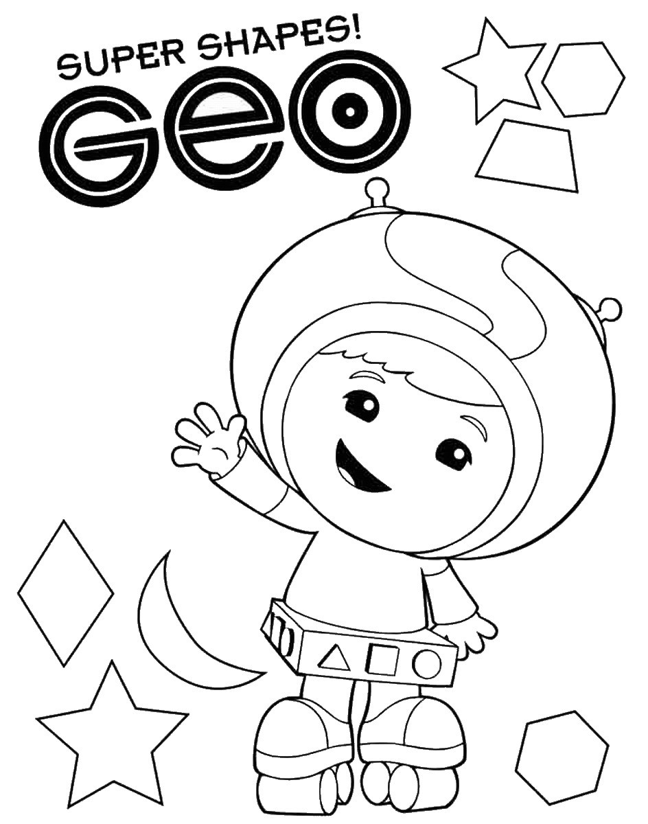 Coloring Pages To Color
 Team Omizoomi Coloring Pages