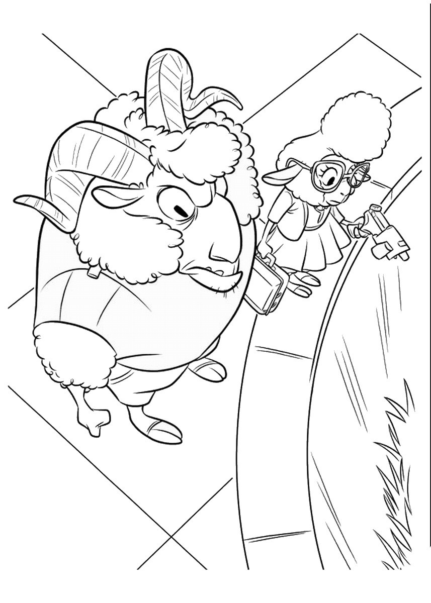 Coloring Pages To Print
 Zootopia Coloring Pages Best Coloring Pages For Kids