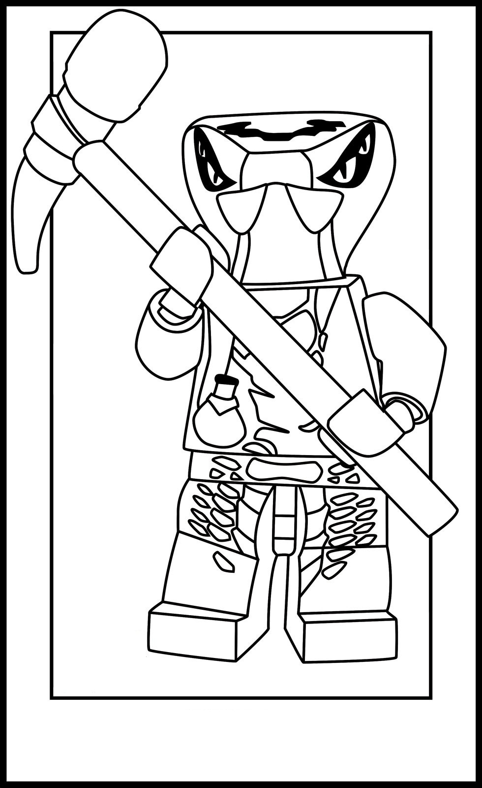 Coloring Pages To Print
 Free Printable Ninjago Coloring Pages For Kids