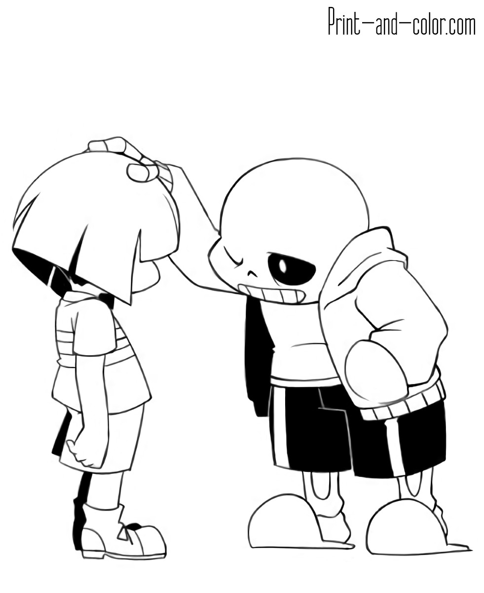 Coloring Pages Undertale
 Undertale coloring pages