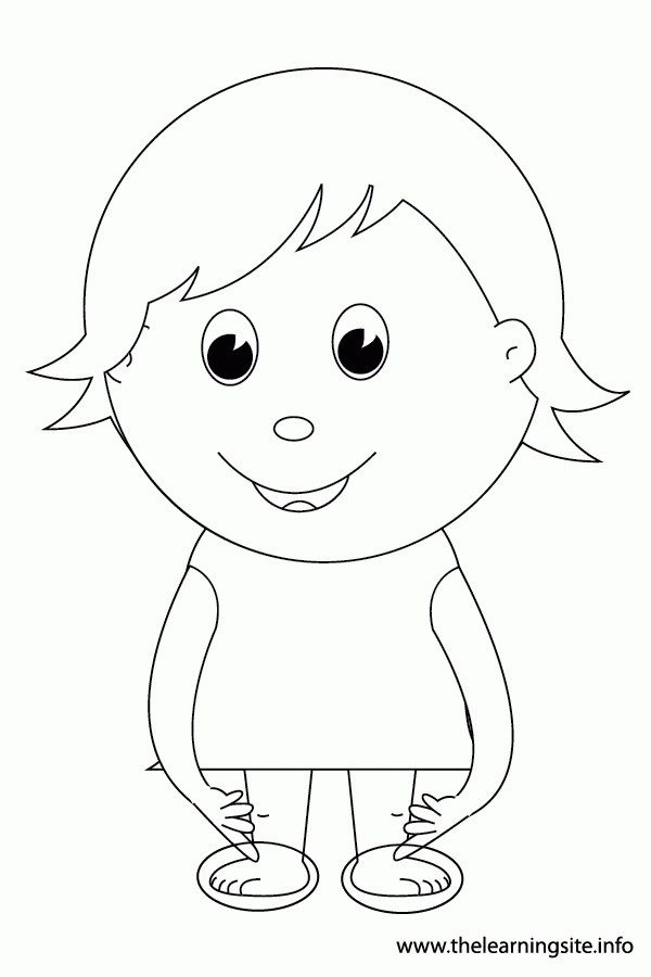 Coloring Sheets For Boys Age 5
 Body Parts Coloring Pages Coloring Home