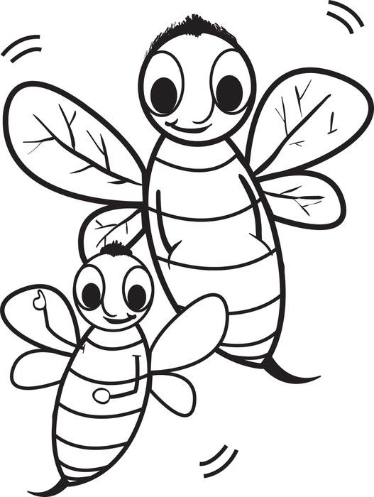 Coloring Sheets For Boys Bees
 Cartoon Bee Coloring Pages Awesome Maya The Picture