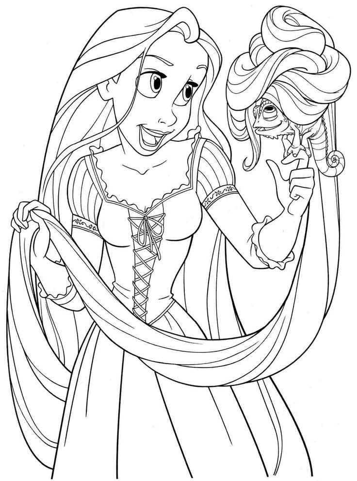 Coloring Sheets For Boys Disney
 printable free colouring pages disney princess rapunzel