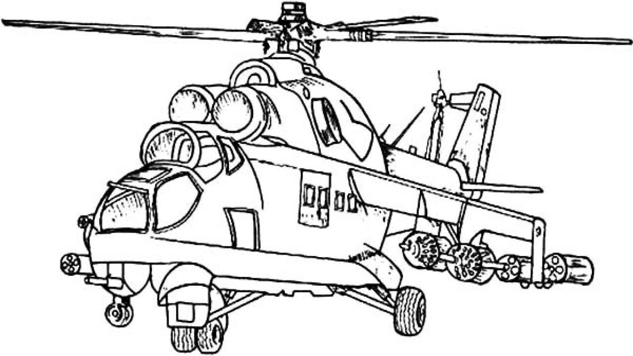 Coloring Sheets For Boys Hawk
 Helicopter Coloring Pages coloringsuite