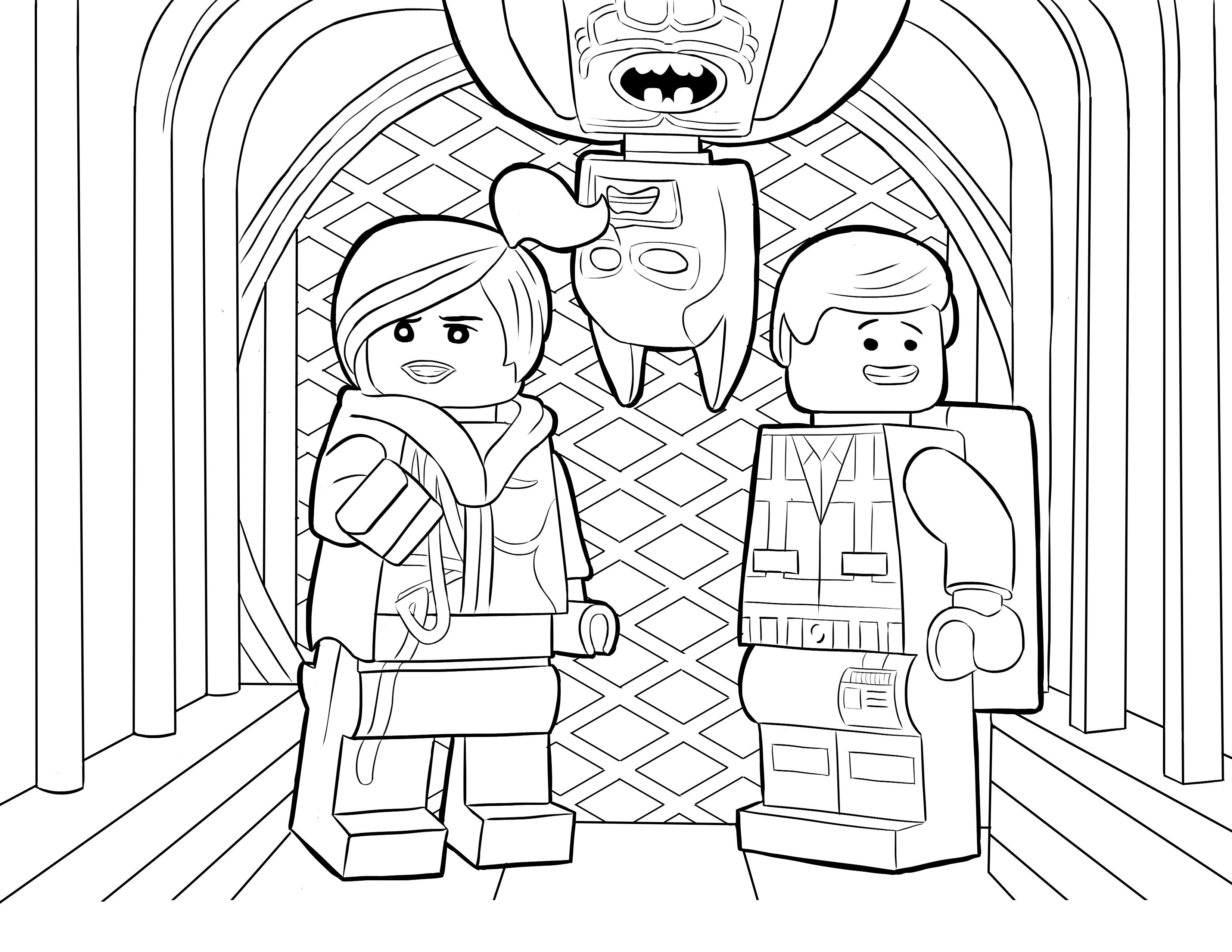 Coloring Sheets For Boys Lego
 lego coloring pages 07