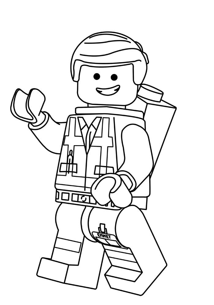 Coloring Sheets For Boys Lego
 20 Lego Movie Coloring Pages ColoringStar