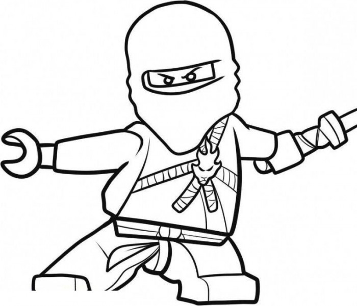 Coloring Sheets For Boys Lego
 Free Printable Ninjago Coloring Pages For Kids