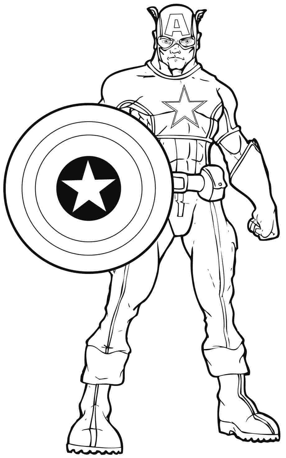 Coloring Sheets For Boys Marvel
 Marvel superhero coloring pages ColoringStar