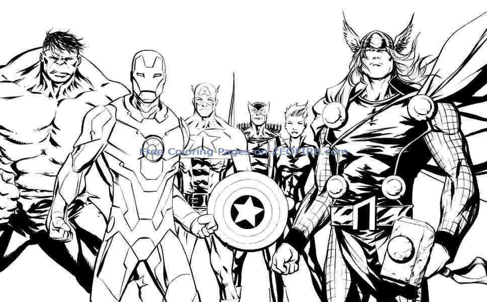 Coloring Sheets For Boys Marvel
 marvel captain america coloring pages for kids Gianfreda