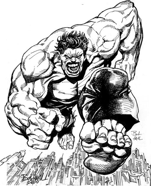 Coloring Sheets For Boys Marvel
 Marvel Superhero The Incredible Hulk in Action Colouring