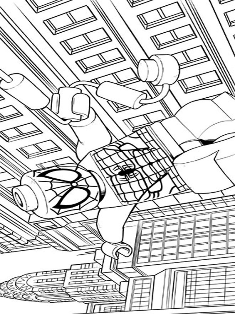 Coloring Sheets For Boys Marvel
 Lego Marvel coloring pages Free Printable Lego Marvel