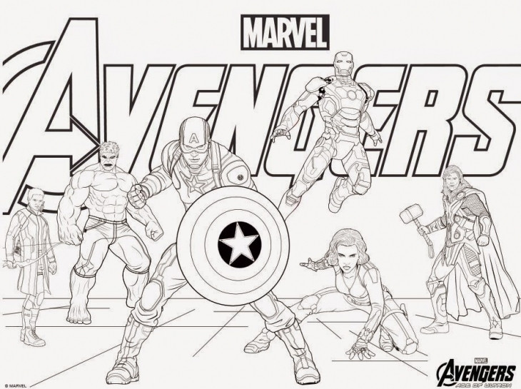 Coloring Sheets For Boys Marvel
 Avengers Coloring Pages Best Coloring Pages For Kids
