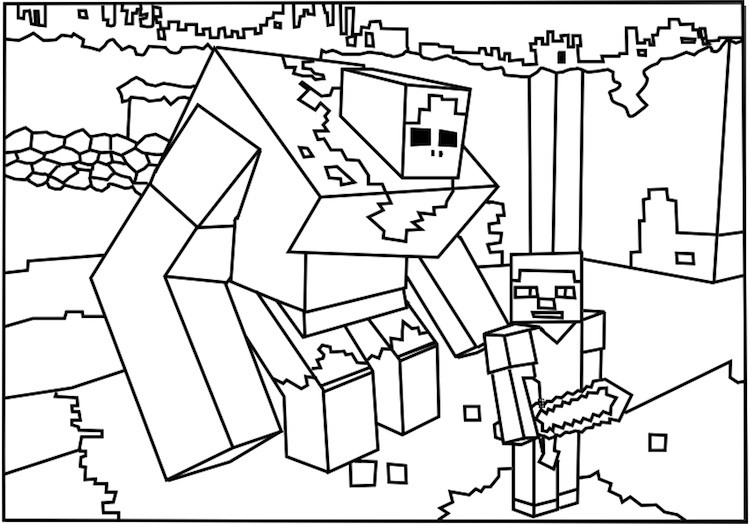 Best ideas about Coloring Sheets For Boys Minecraft
. Save or Pin 25 Minecraft Coloring Pages ColoringStar Now.