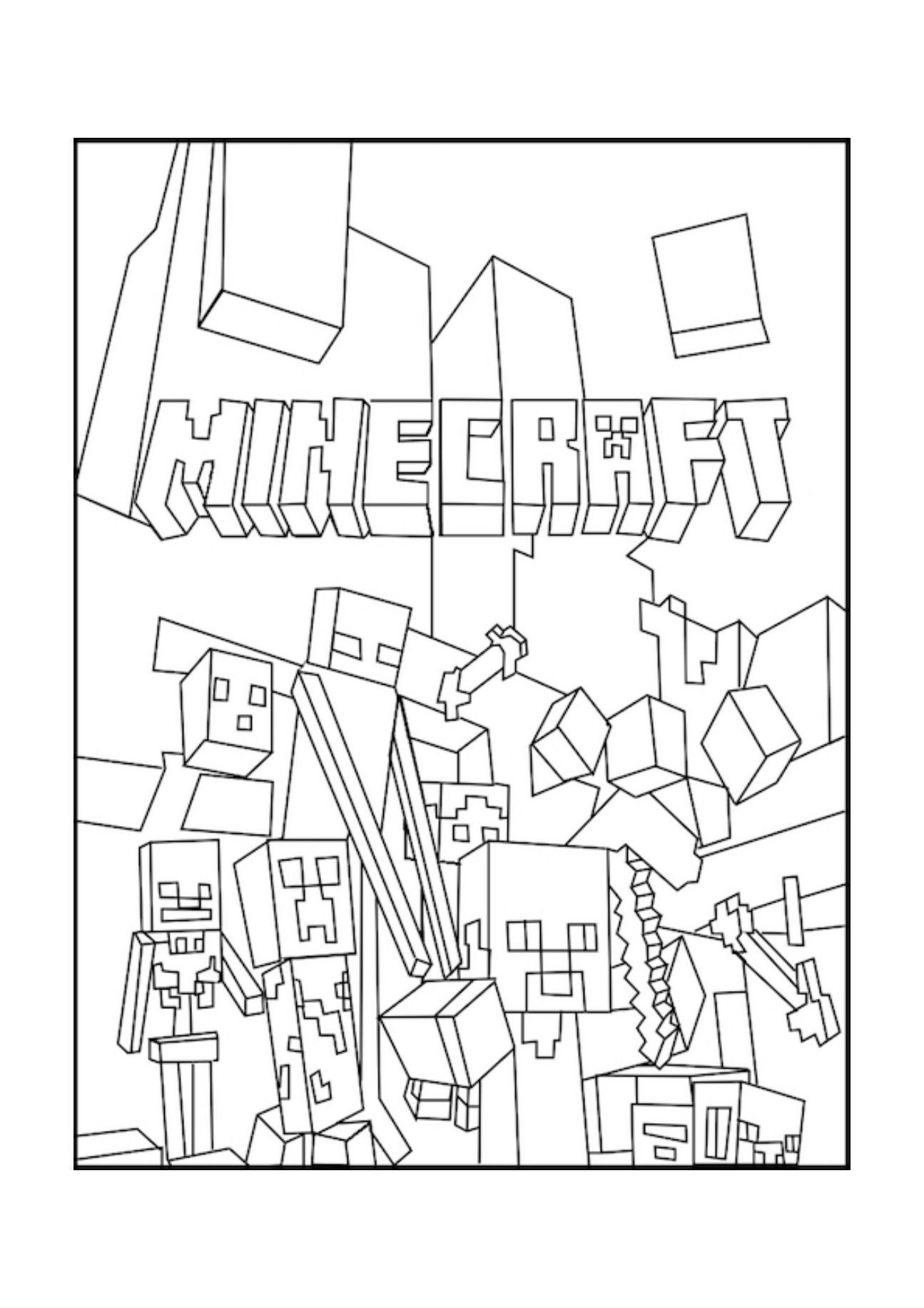 Best ideas about Coloring Sheets For Boys Minecraft
. Save or Pin A Minecraft Mobs coloring page boys coloring Now.