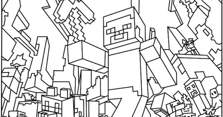 Coloring Sheets For Boys Minecrfat
 Minecraft Coloring Pages for Your Most Beloved Boy Baby