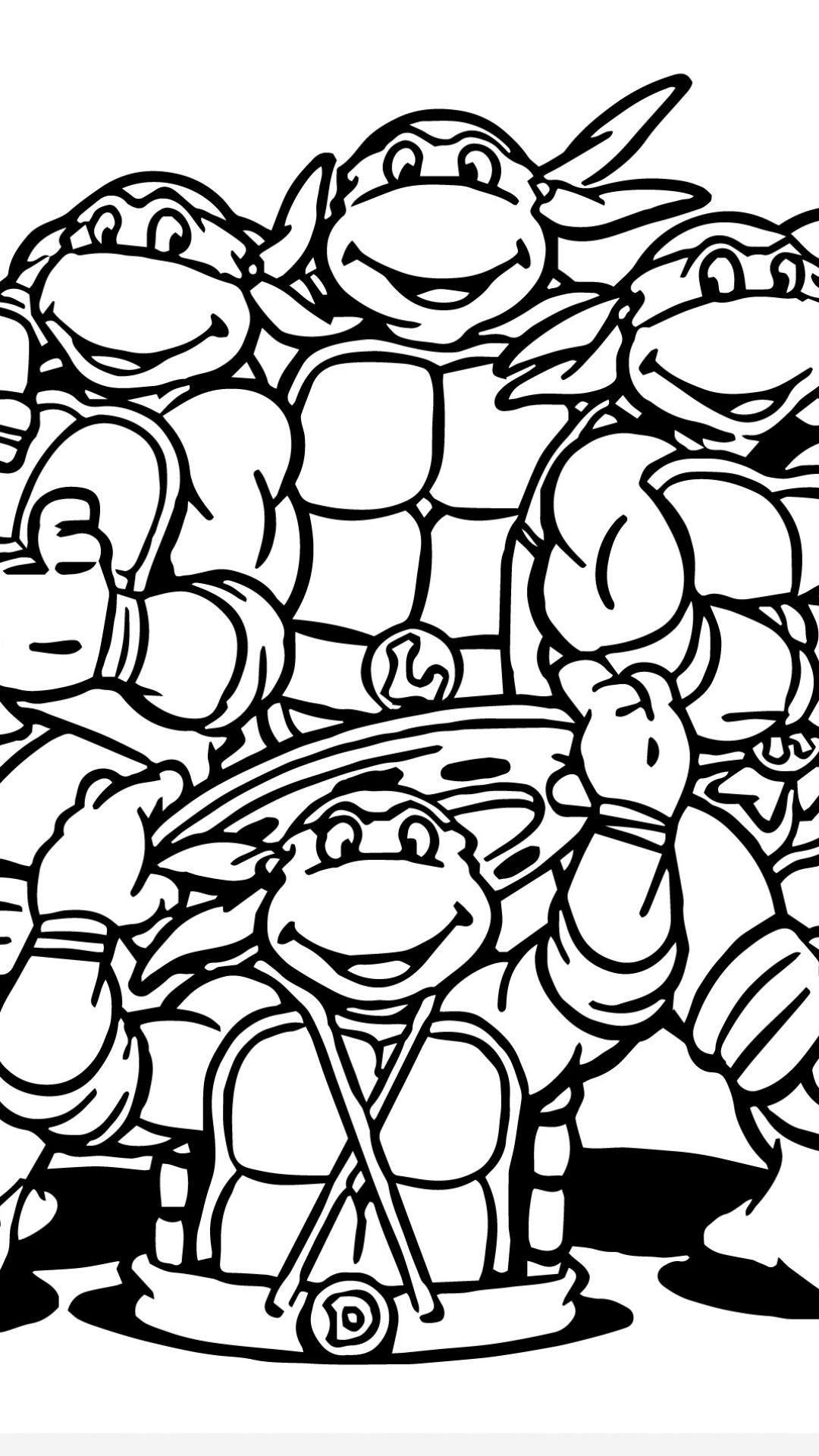Coloring Sheets For Boys Ninja Turtles
 Beautiful Printable Coloring Pages for Boys Ninja Turtles