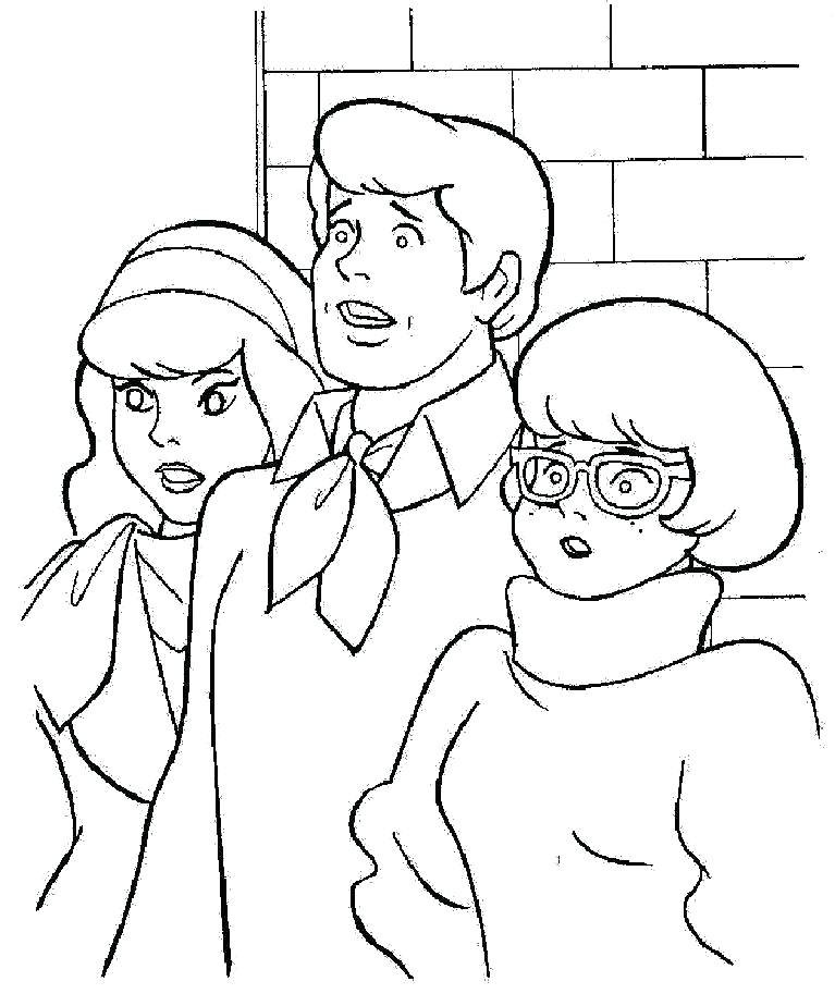 Coloring Sheets For Boys Scooby Doo
 scooby doo characters coloring pages – skywarnfo