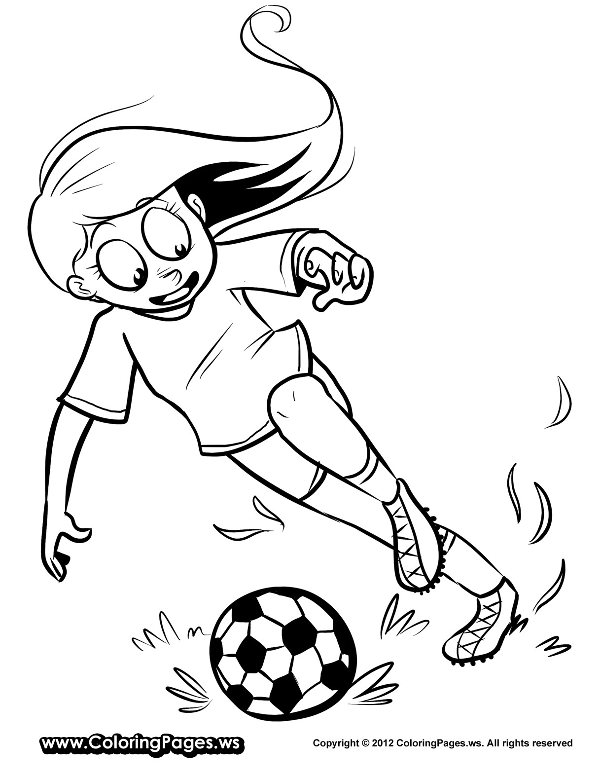 Coloring Sheets For Boys Soccer
 Soccer Coloring Pages For Boys – Color Bros