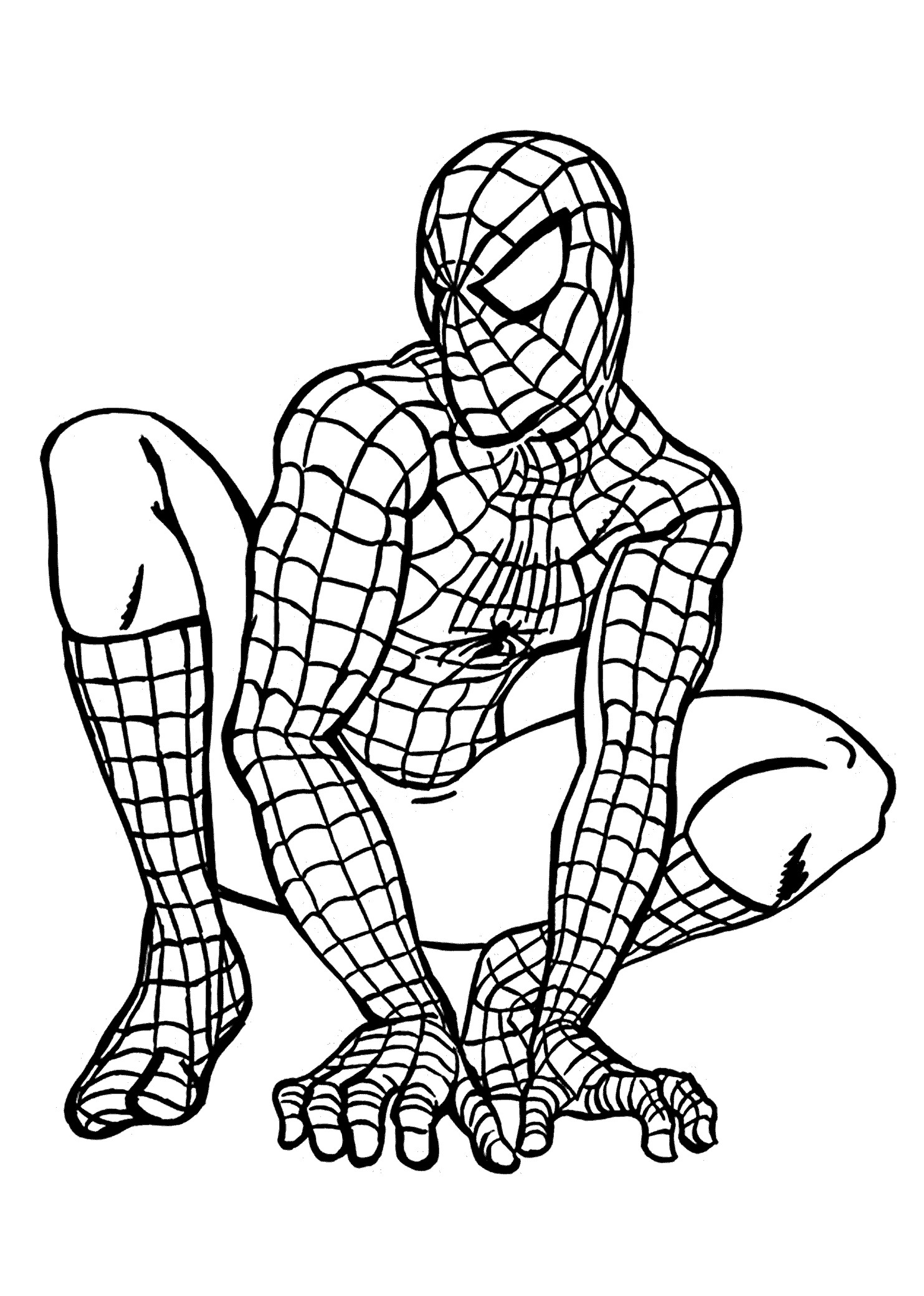Best ideas about Coloring Sheets For Boys Spiderman
. Save or Pin Spider man coloring pages for kids printable free Now.