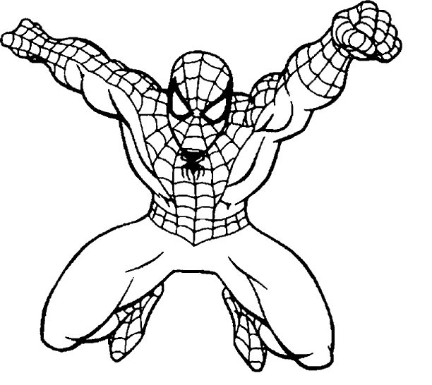 Best ideas about Coloring Sheets For Boys Spiderman
. Save or Pin Spiderman coloring page for free print Now.
