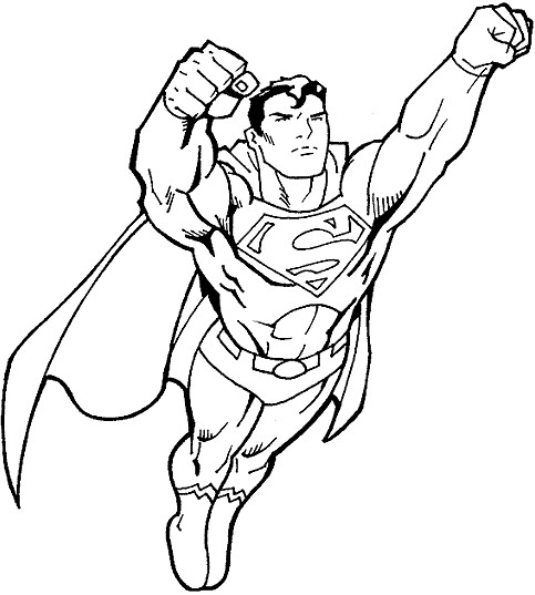 Coloring Sheets For Boys Superman
 Superman Coloring pages Free Printable Coloring Pages