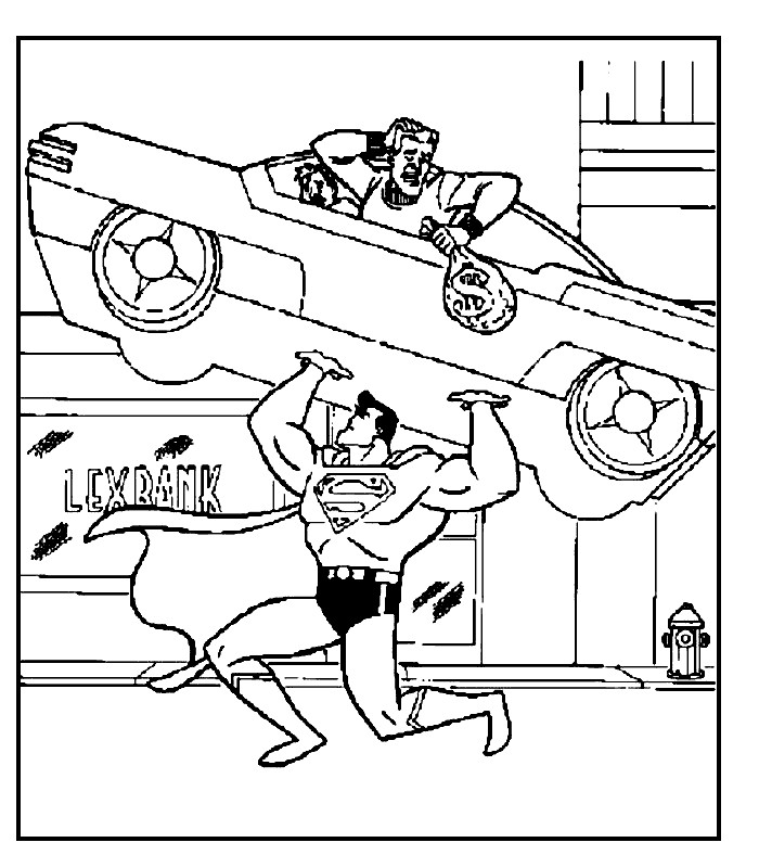 Coloring Sheets For Boys Superman
 Free Superman Coloring Pages For Boys
