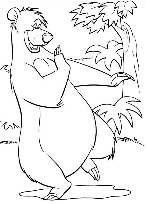 Coloring Sheets For Boys?Trackid=Sp-006
 ausmalbild Der Tanz von Balu dschungelbuch