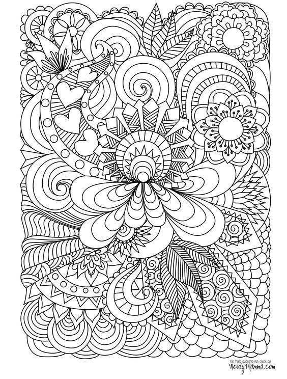 Coloring Sheets For Girls Binders
 Mandalas para colorear – chispis