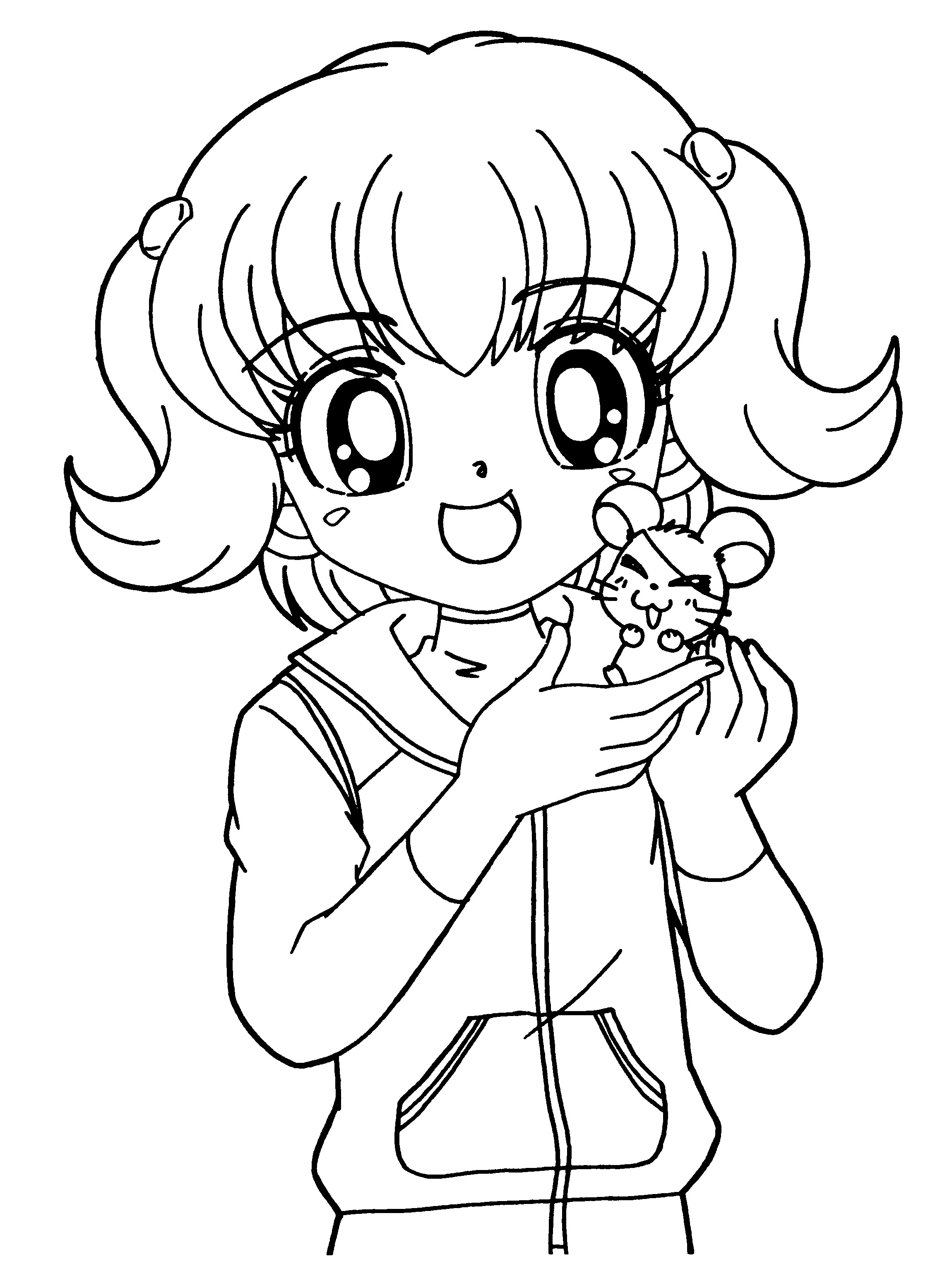 Coloring Sheets For Girls Free Printable
 Anime Coloring Pages Best Coloring Pages For Kids
