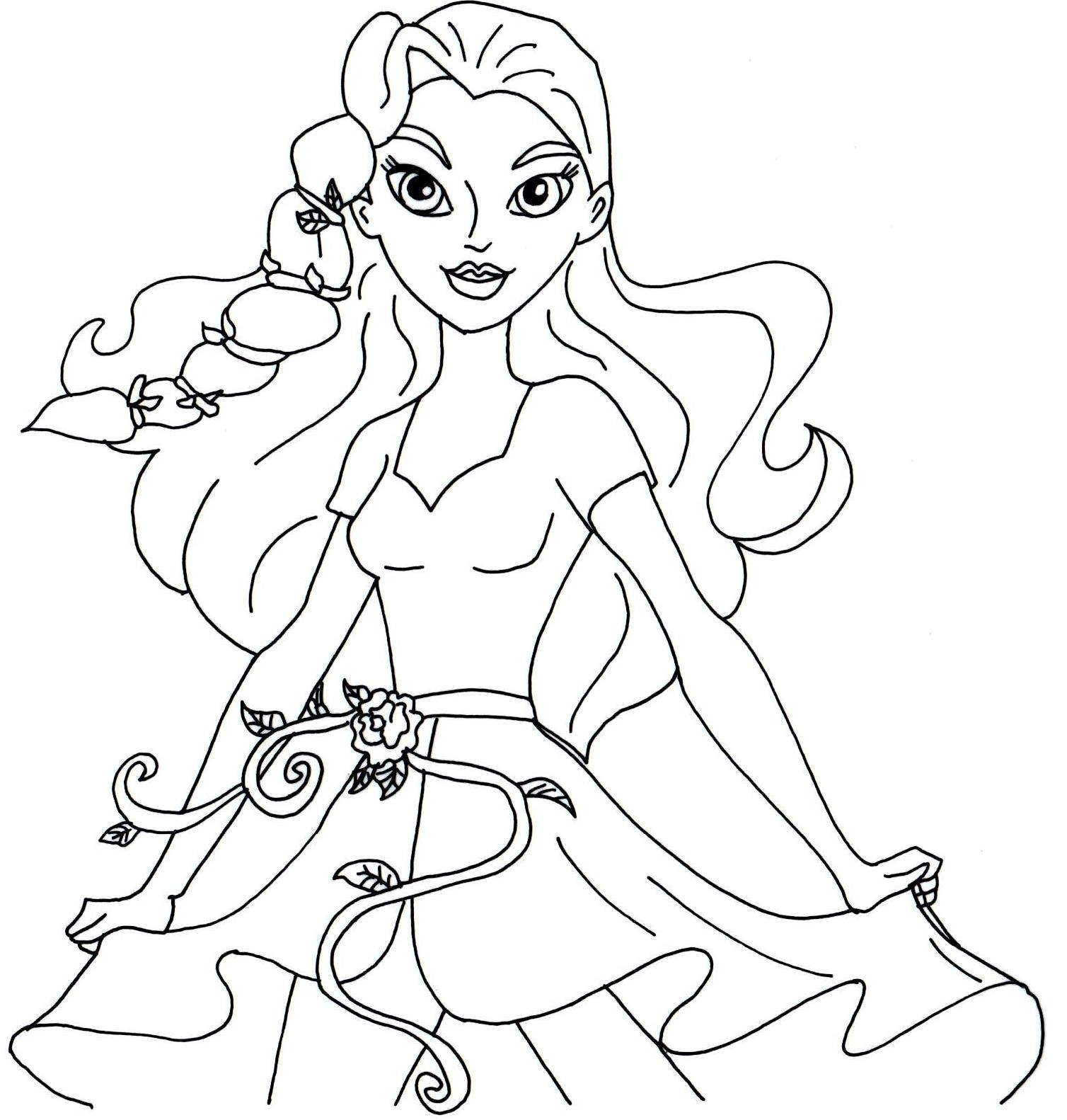 Coloring Sheets For Girls I Love
 Desenhos Para Colorir Bat Girl Pinterest Dc Lively