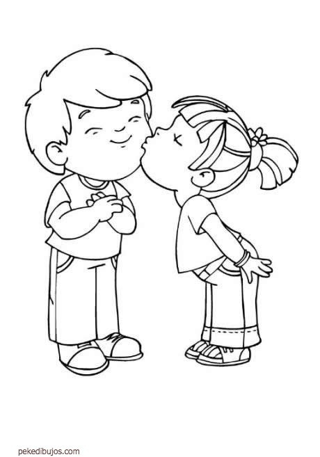 Coloring Sheets For Girls I Love
 Dibujos de besos para colorear