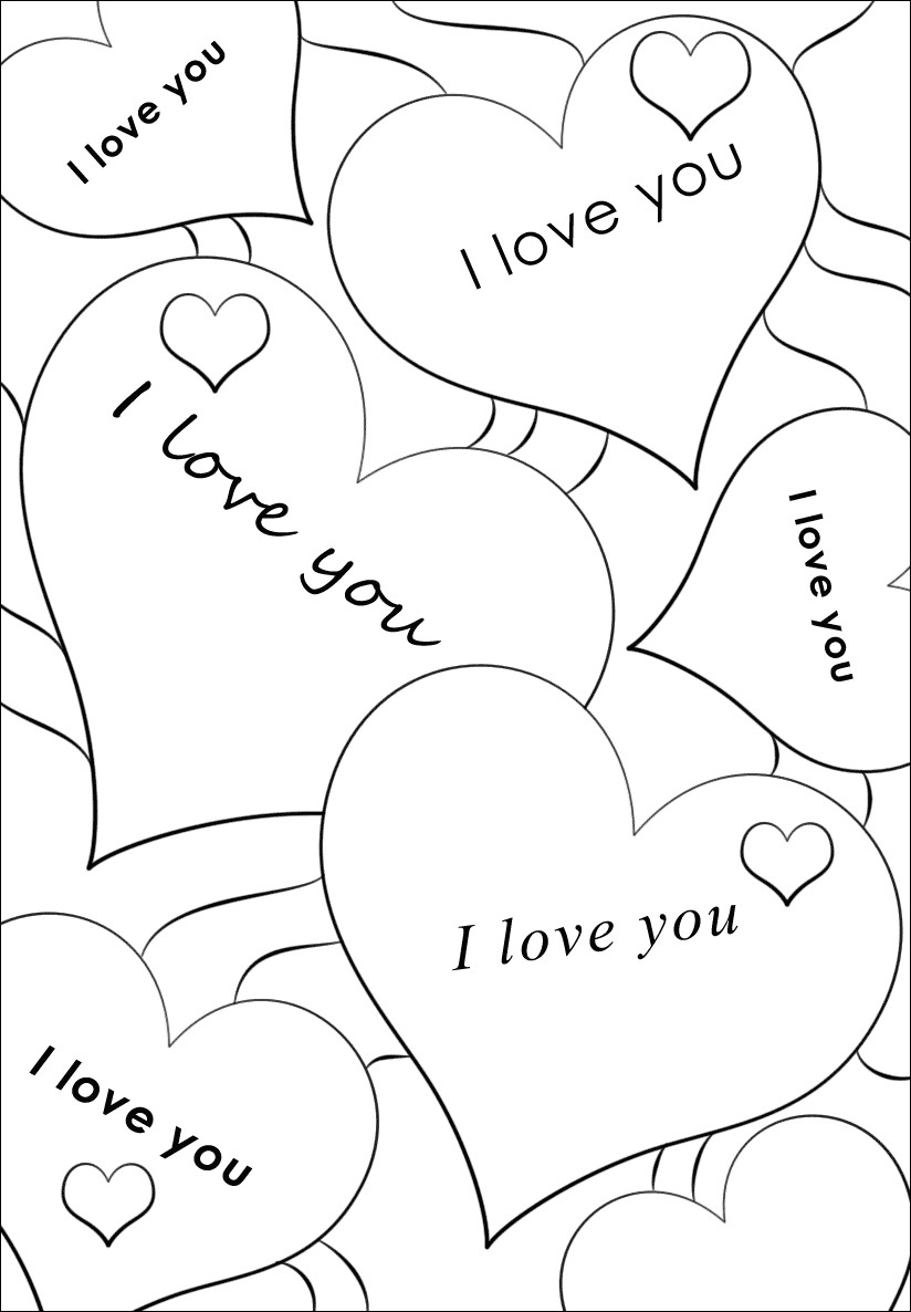 Coloring Sheets For Girls I Love
 Love Coloring Pages Best Coloring Pages For Kids