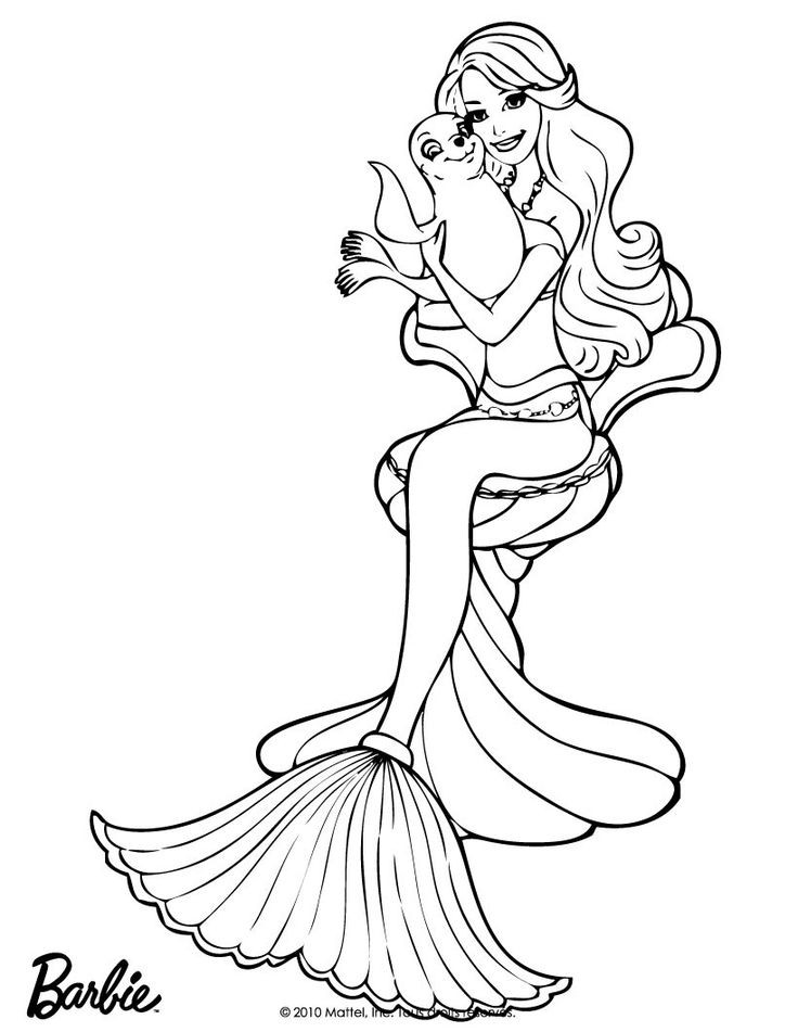 Coloring Sheets For Girls Mermairds
 Realistic Mermaid Coloring Pages Coloring Pages Coloring