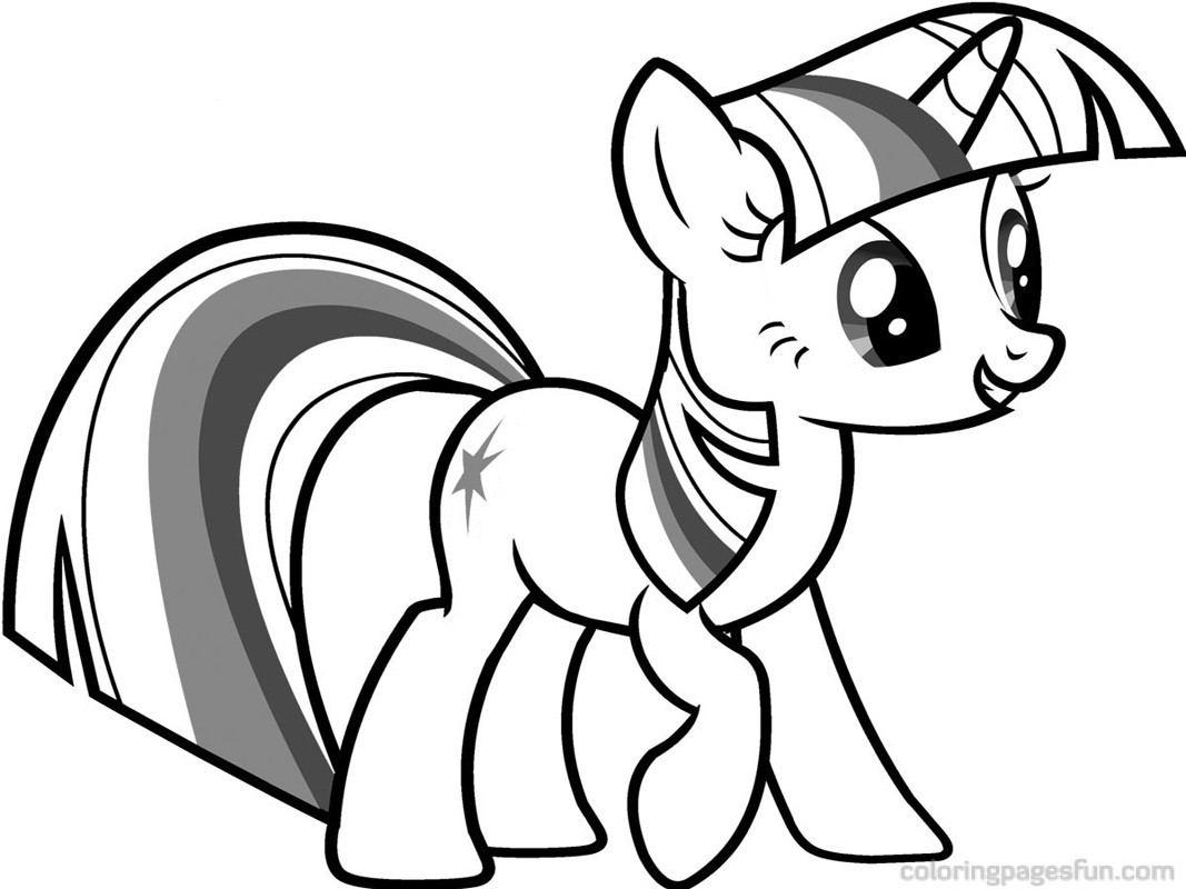Coloring Sheets For Girls Mlp
 My Little Pony Coloring pages