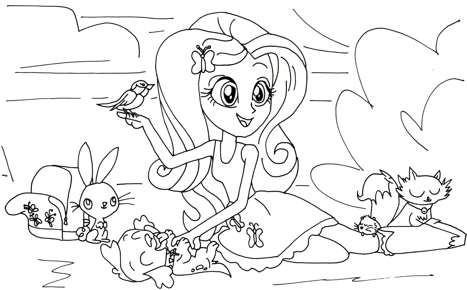 Coloring Sheets For Girls My Little Pony Apple Jack
 My Little Pony Coloring Pages Applejack Equestria Girls
